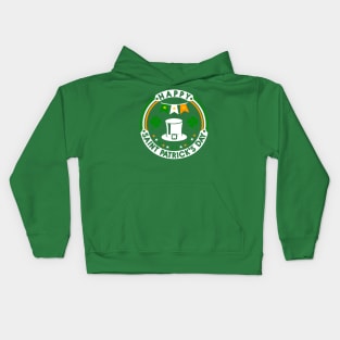 Happy Saint Patrick's Day-Saint Patrick's Day Tee Kids Hoodie